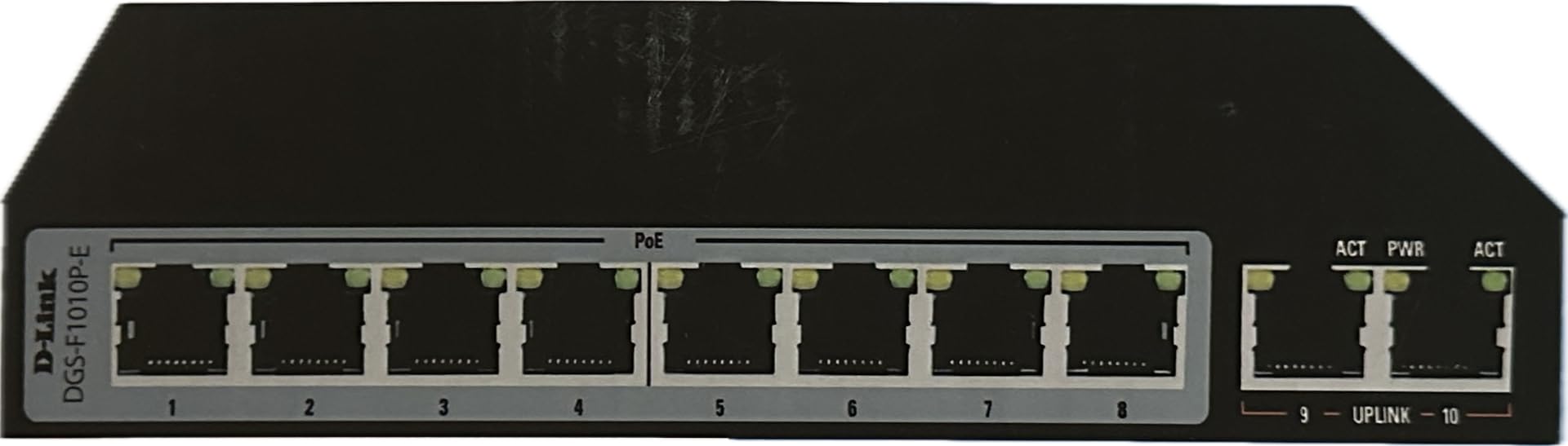 Dlink 8-Port Gigabit PoE Switch